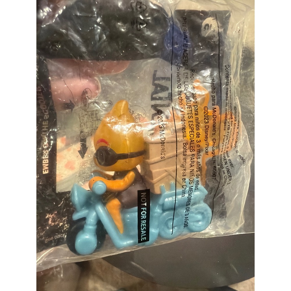 McDonalds 2023 Happy Meal Toy Elemental Disney Pixar #5 Ember On The Scooter